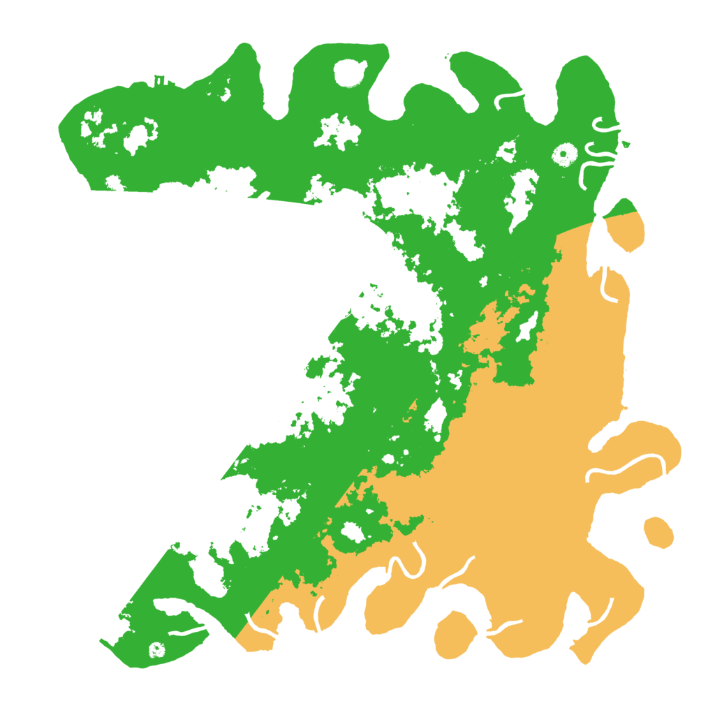 Biome Rust Map: Procedural Map, Size: 4500, Seed: 2647801