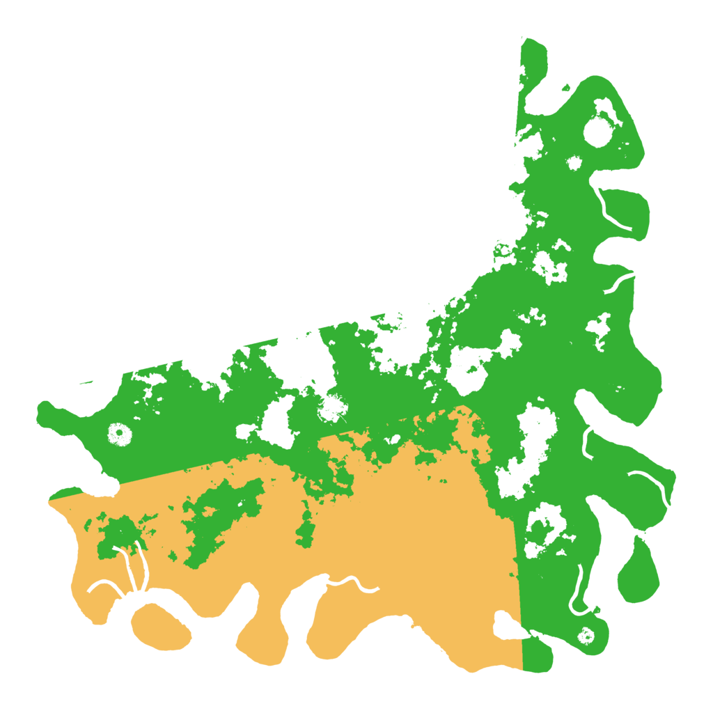 Biome Rust Map: Procedural Map, Size: 4500, Seed: 2946049