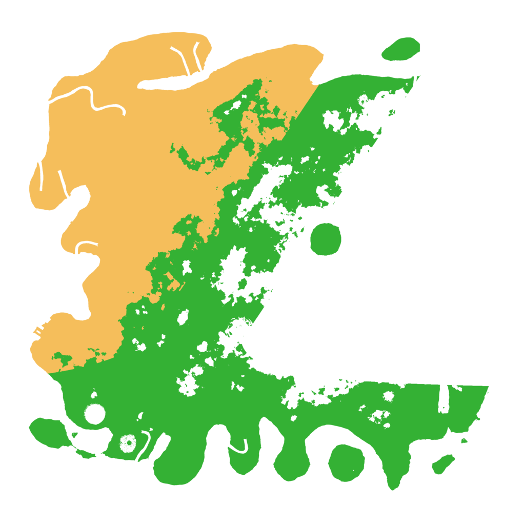 Biome Rust Map: Procedural Map, Size: 4500, Seed: 3290467