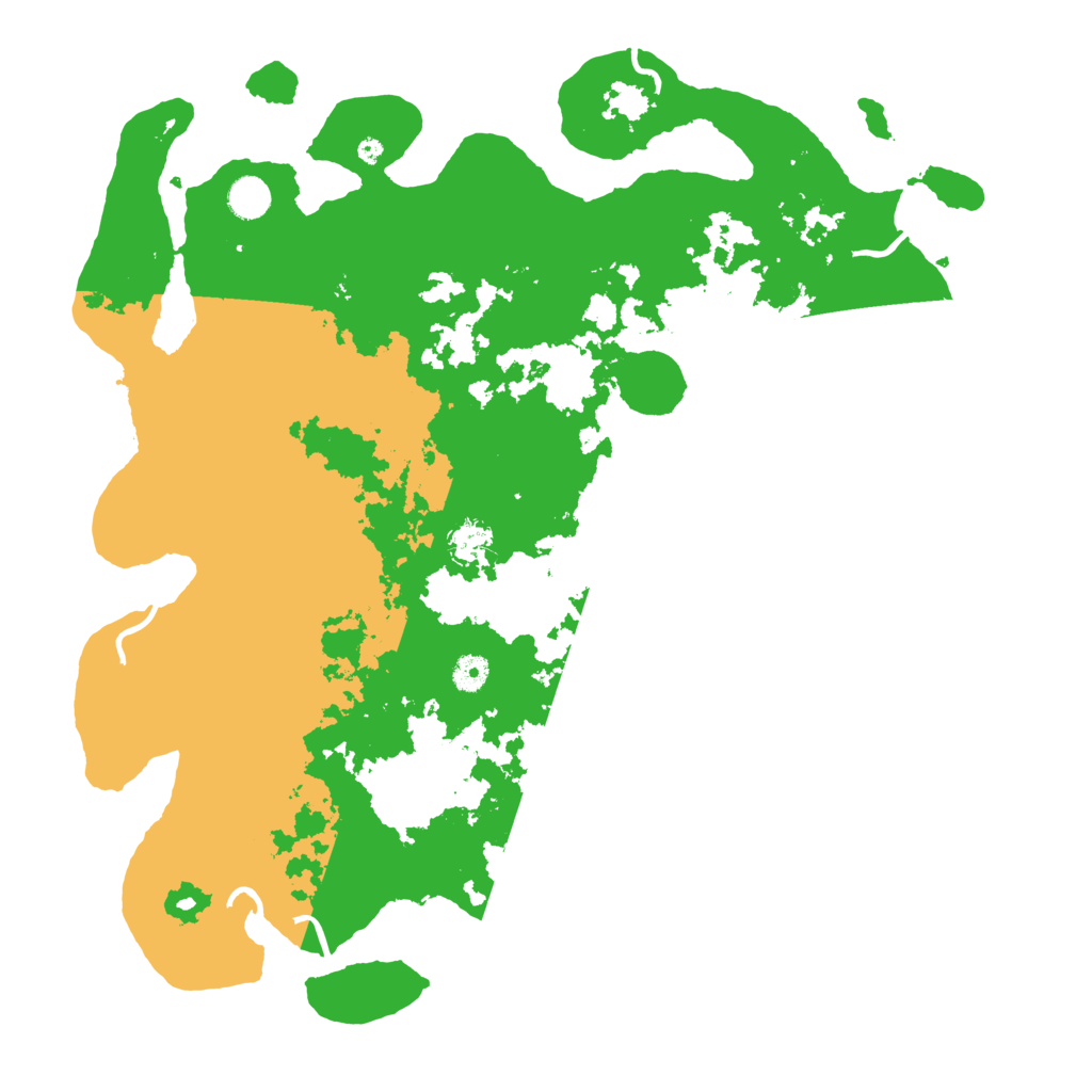 Biome Rust Map: Procedural Map, Size: 4500, Seed: 5378725