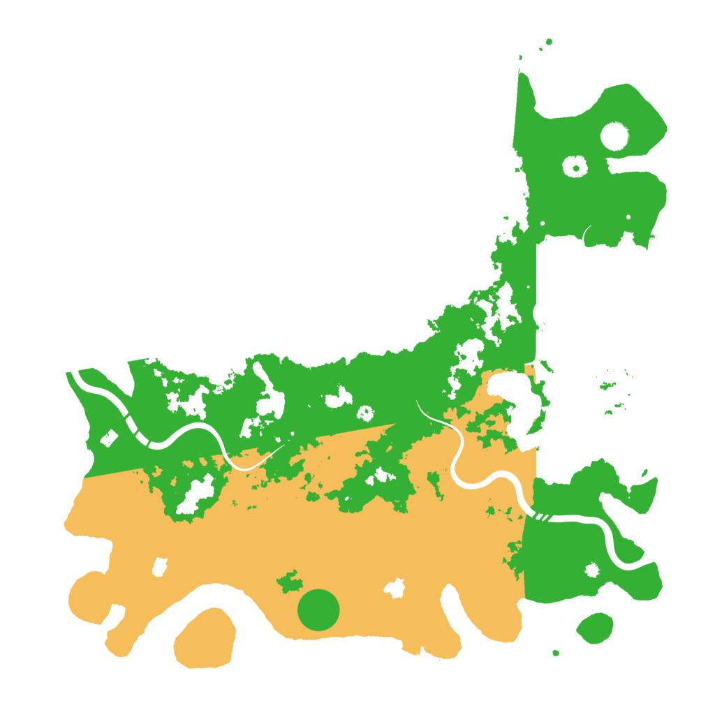 Biome Rust Map: Procedural Map, Size: 4500, Seed: 2977586