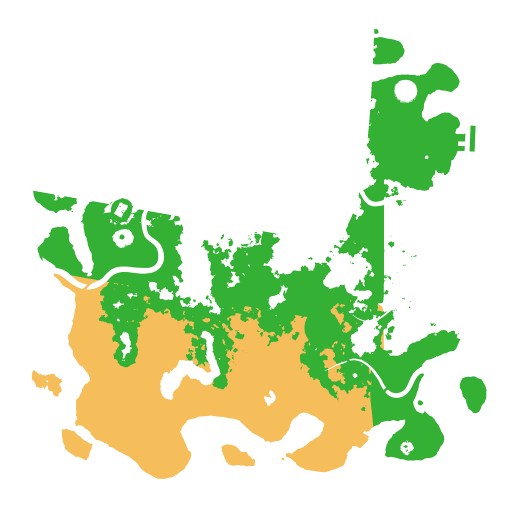 Biome Rust Map: Procedural Map, Size: 4000, Seed: 431470310