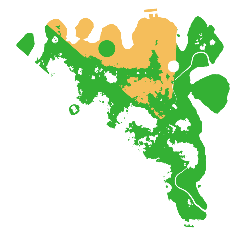 Biome Rust Map: Procedural Map, Size: 3800, Seed: 6000