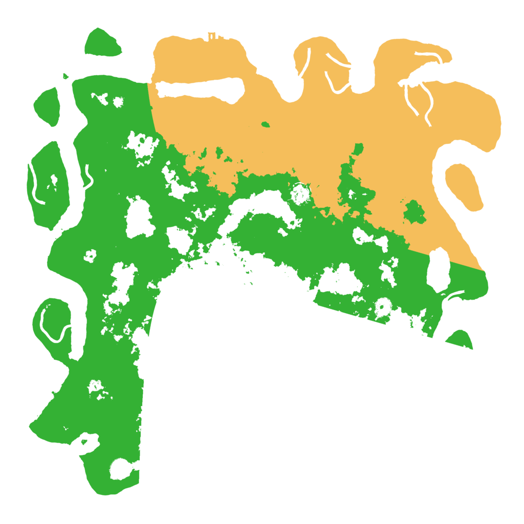 Biome Rust Map: Procedural Map, Size: 4500, Seed: 6383580