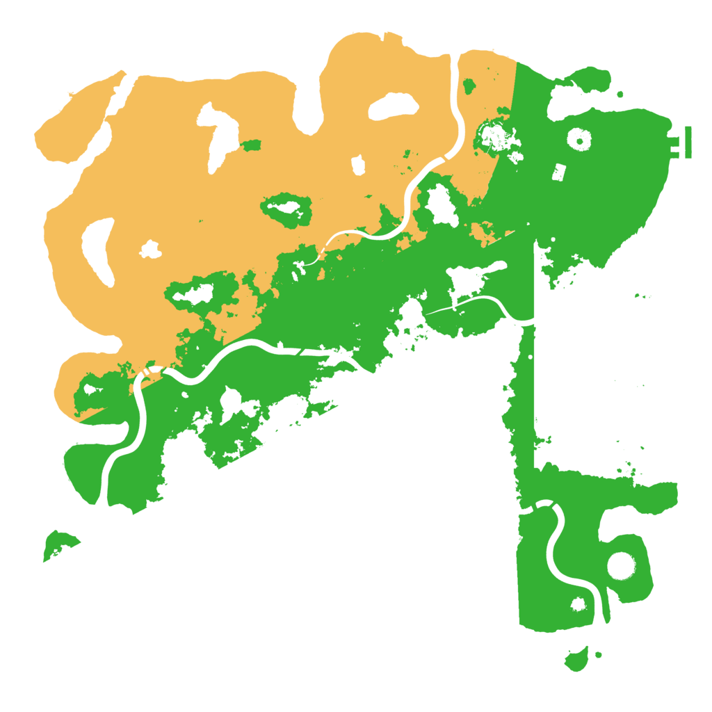 Biome Rust Map: Procedural Map, Size: 4500, Seed: 4756769