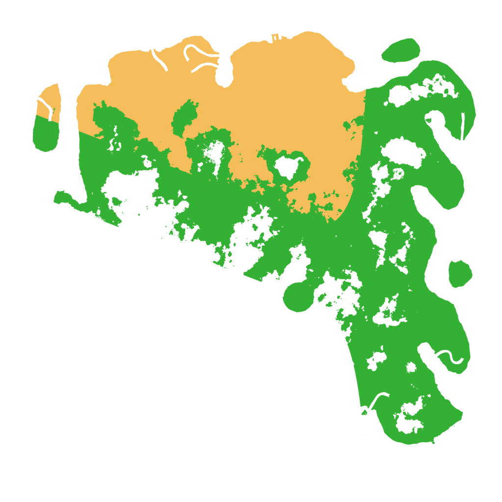 Biome Rust Map: Procedural Map, Size: 4500, Seed: 2263737