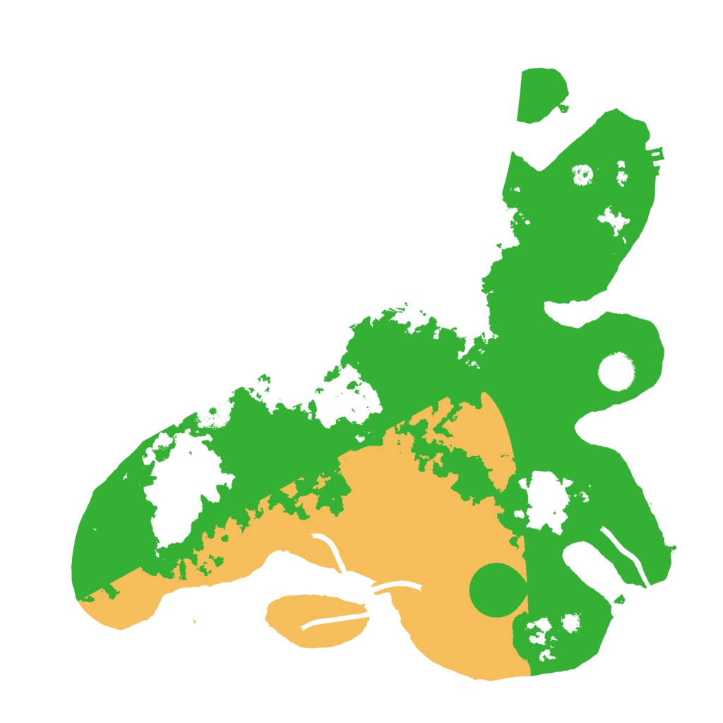 Biome Rust Map: Procedural Map, Size: 3500, Seed: 501730431