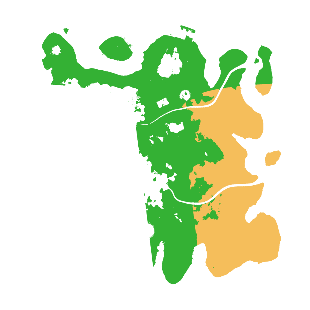 Biome Rust Map: Procedural Map, Size: 3000, Seed: 14863002