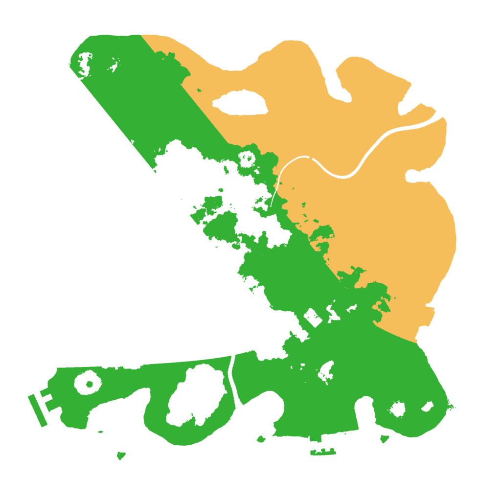 Biome Rust Map: Procedural Map, Size: 3000, Seed: 760859477