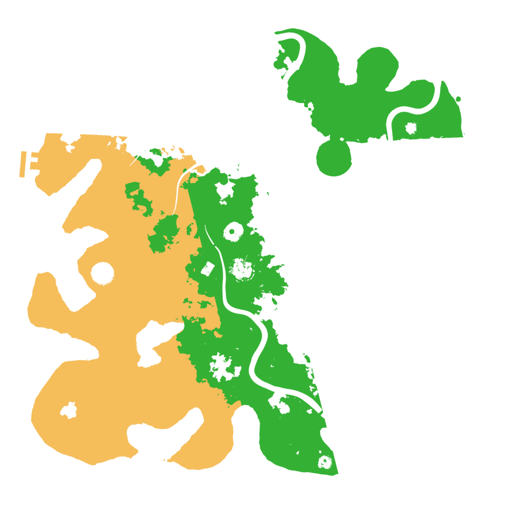 Biome Rust Map: Procedural Map, Size: 4000, Seed: 2304496