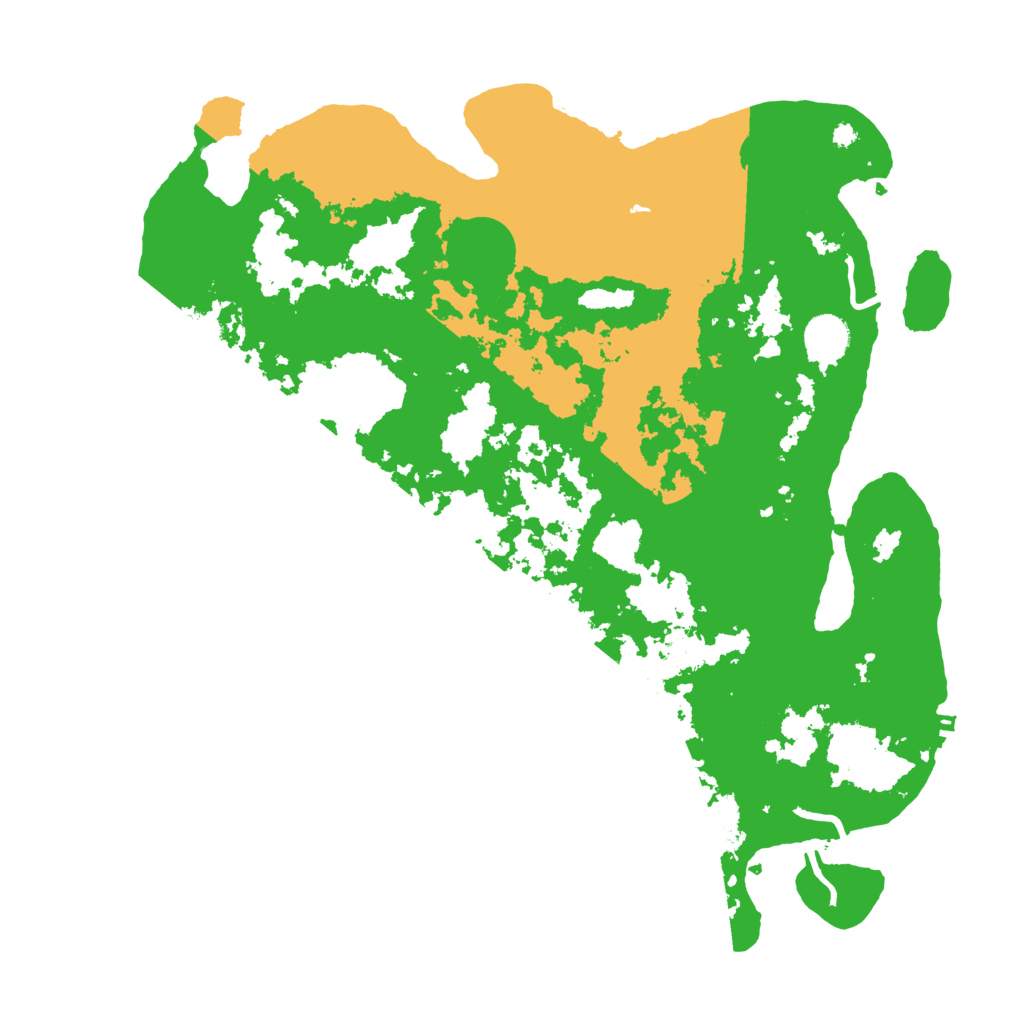 Biome Rust Map: Procedural Map, Size: 4000, Seed: 111213