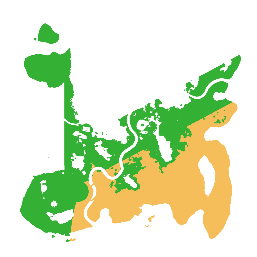 Biome Rust Map: Procedural Map, Size: 3750, Seed: 1328394115