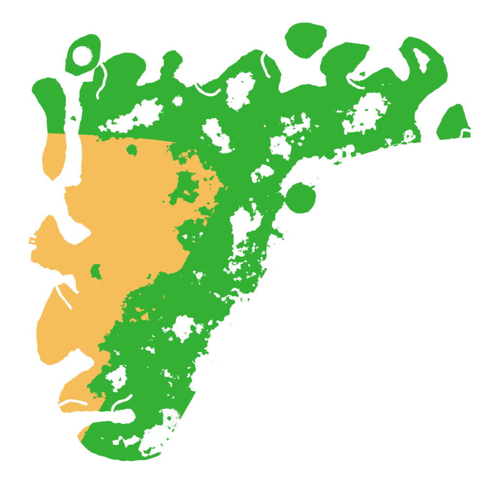 Biome Rust Map: Procedural Map, Size: 4500, Seed: 2186400