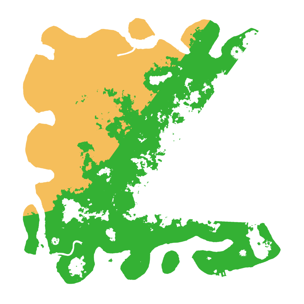 Biome Rust Map: Procedural Map, Size: 4050, Seed: 783618075