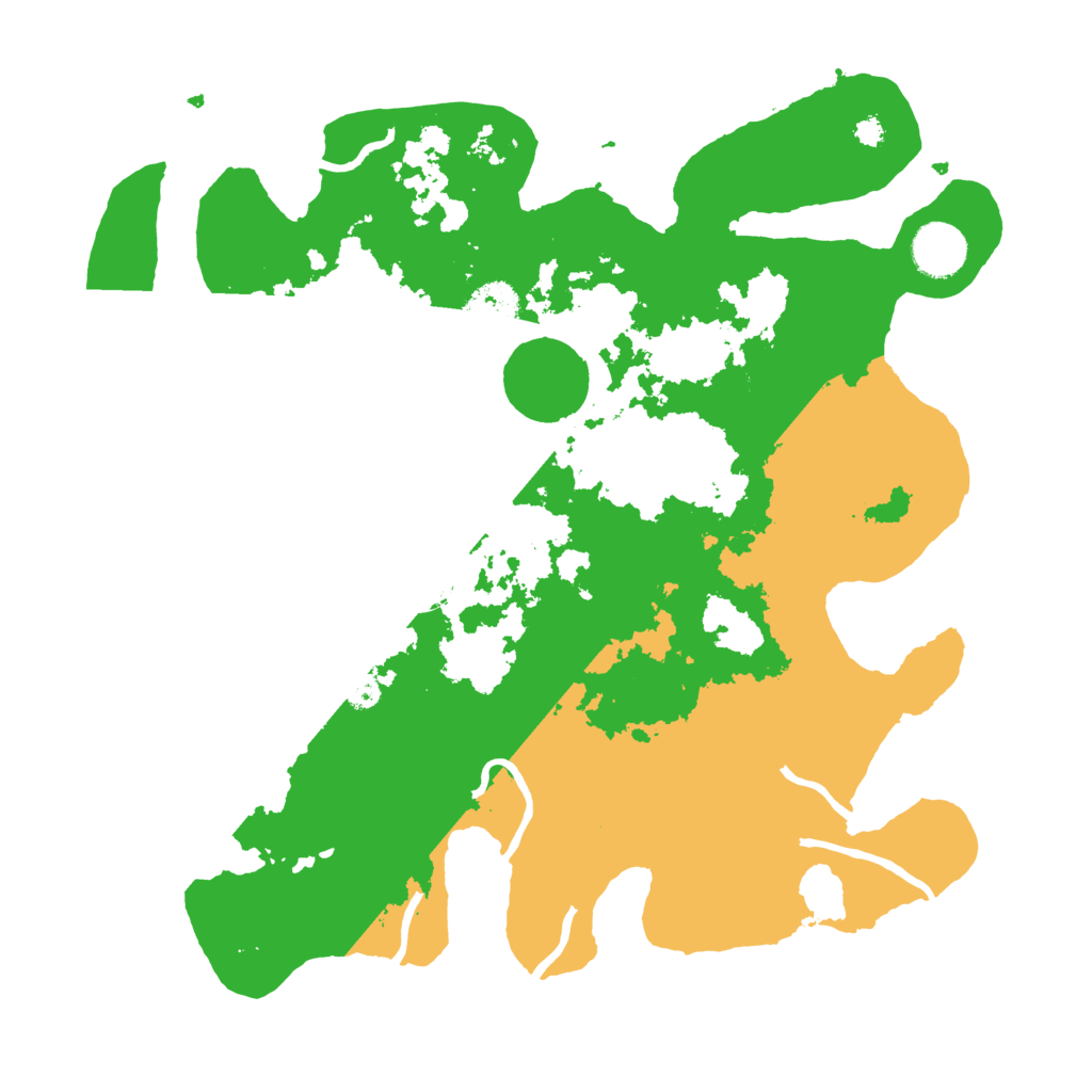 Biome Rust Map: Procedural Map, Size: 3500, Seed: 460606314