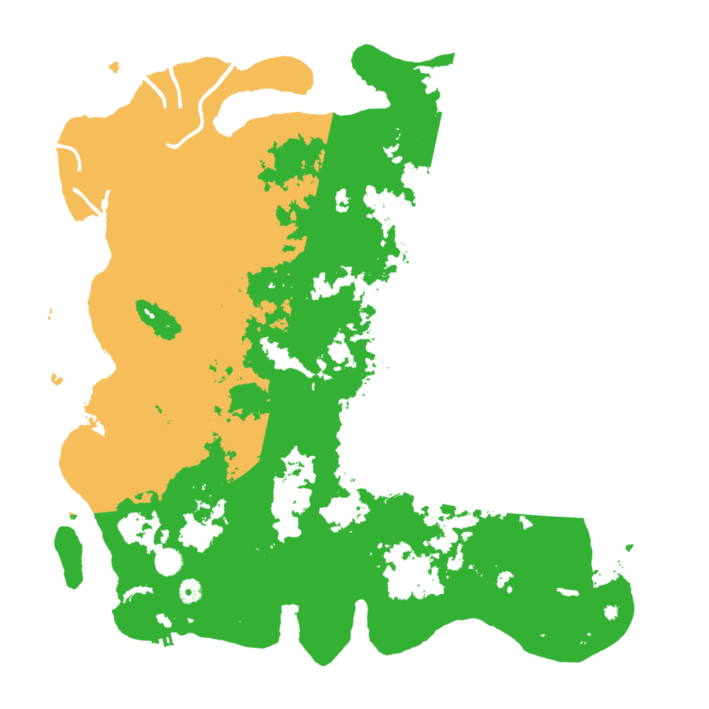 Biome Rust Map: Procedural Map, Size: 4500, Seed: 5093126