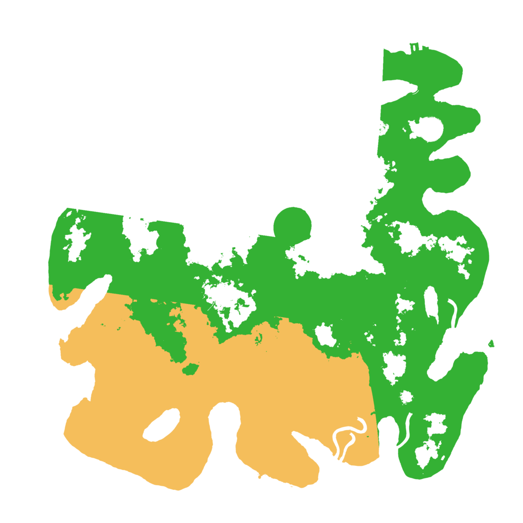 Biome Rust Map: Procedural Map, Size: 3750, Seed: 412502148