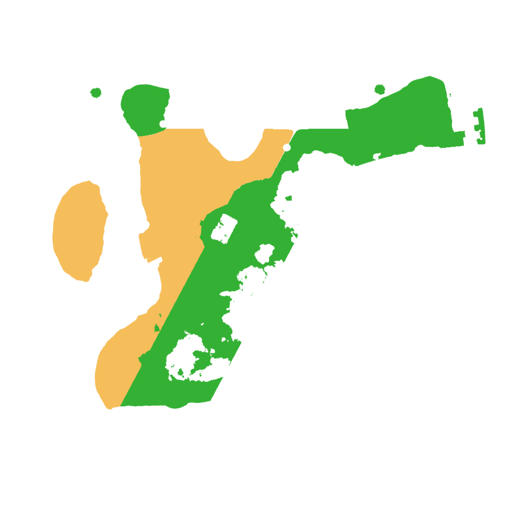 Biome Rust Map: Procedural Map, Size: 2000, Seed: 4200