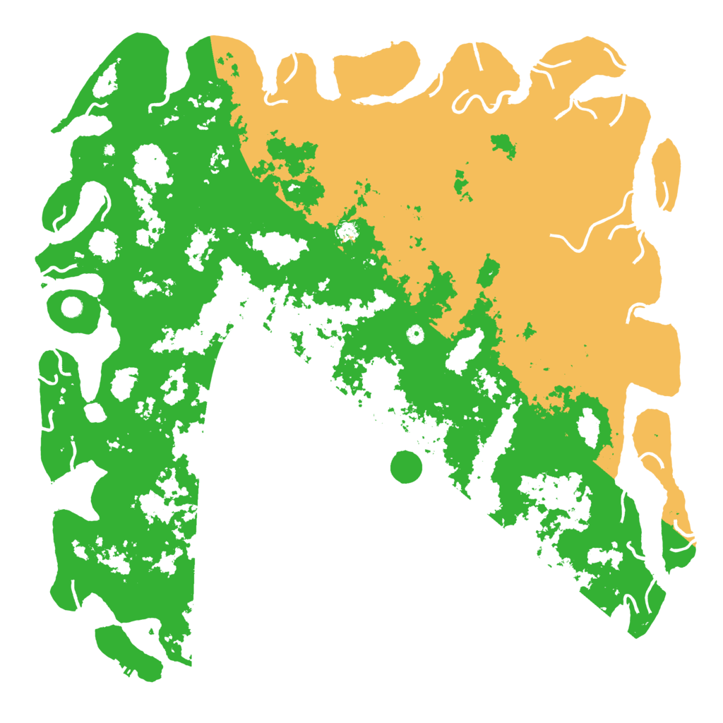 Biome Rust Map: Procedural Map, Size: 6000, Seed: 946711