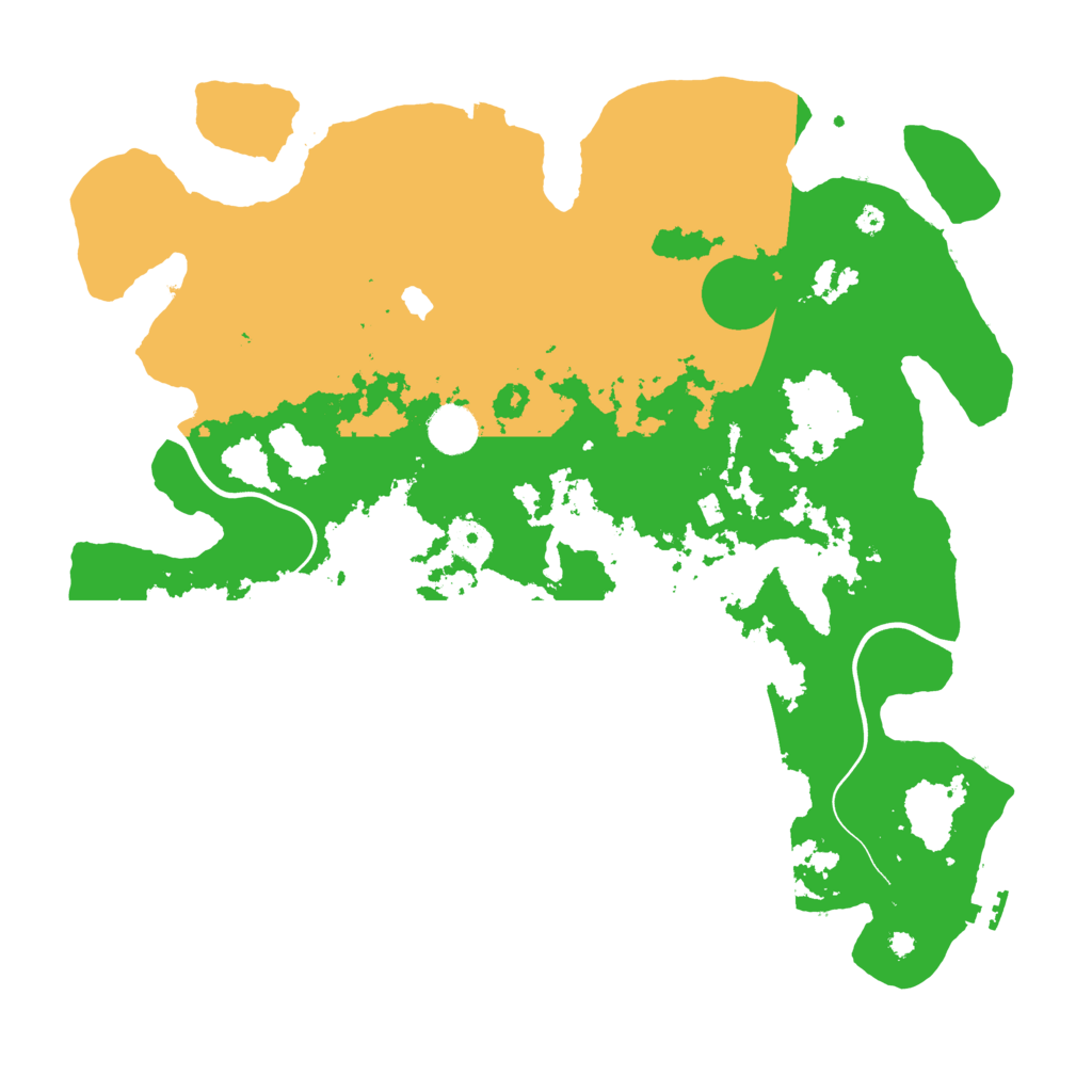 Biome Rust Map: Procedural Map, Size: 4000, Seed: 4438