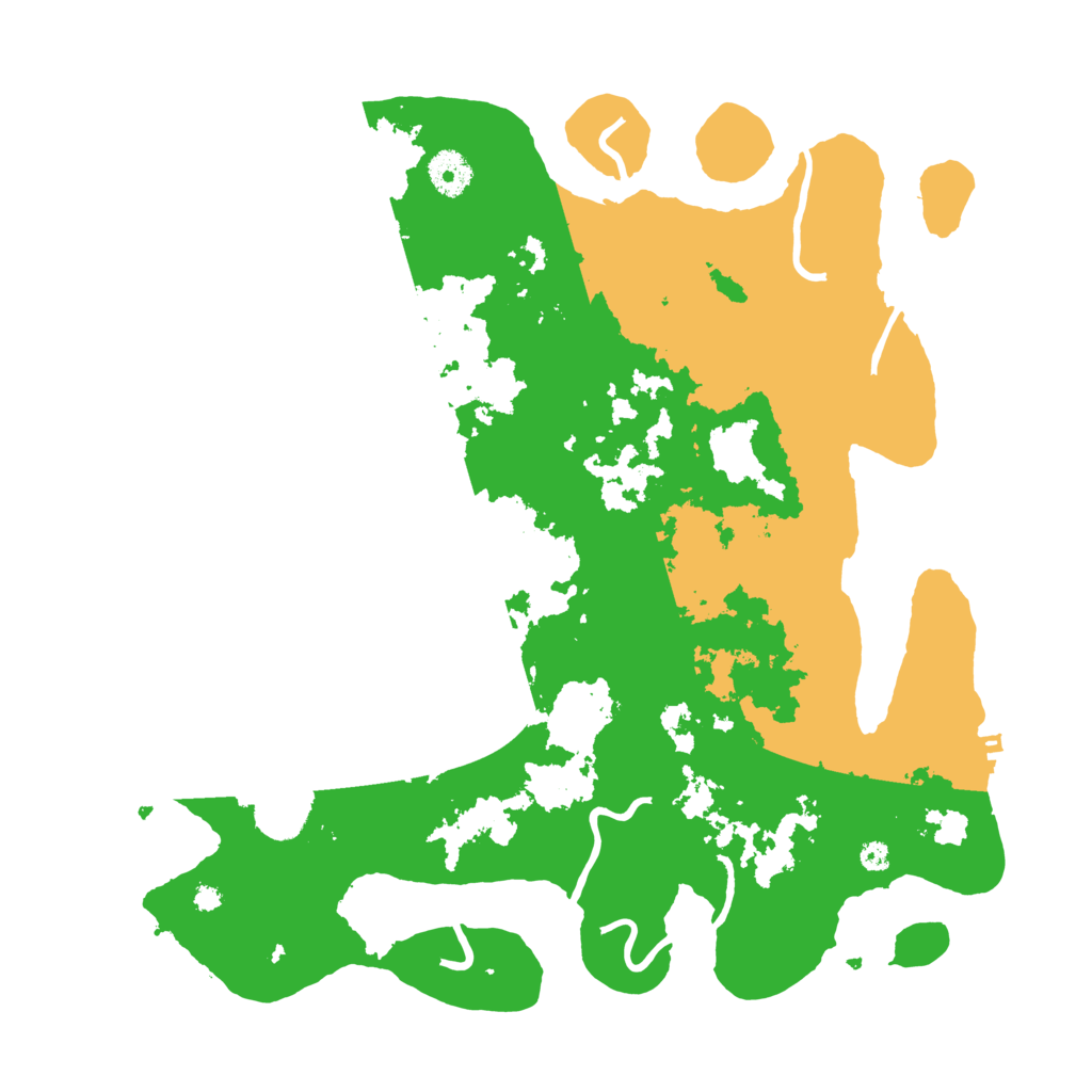 Biome Rust Map: Procedural Map, Size: 3750, Seed: 50811211