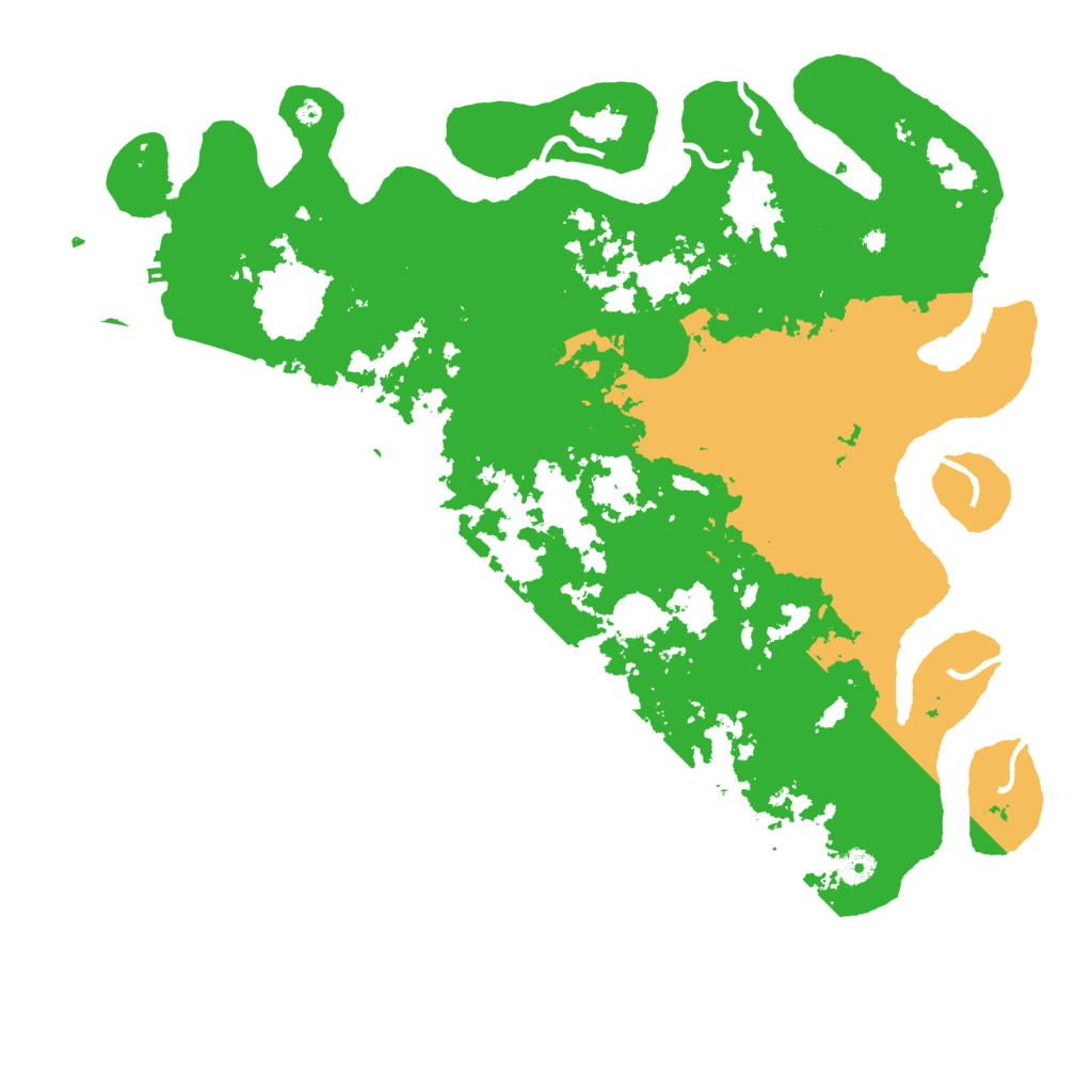 Biome Rust Map: Procedural Map, Size: 4500, Seed: 1910843