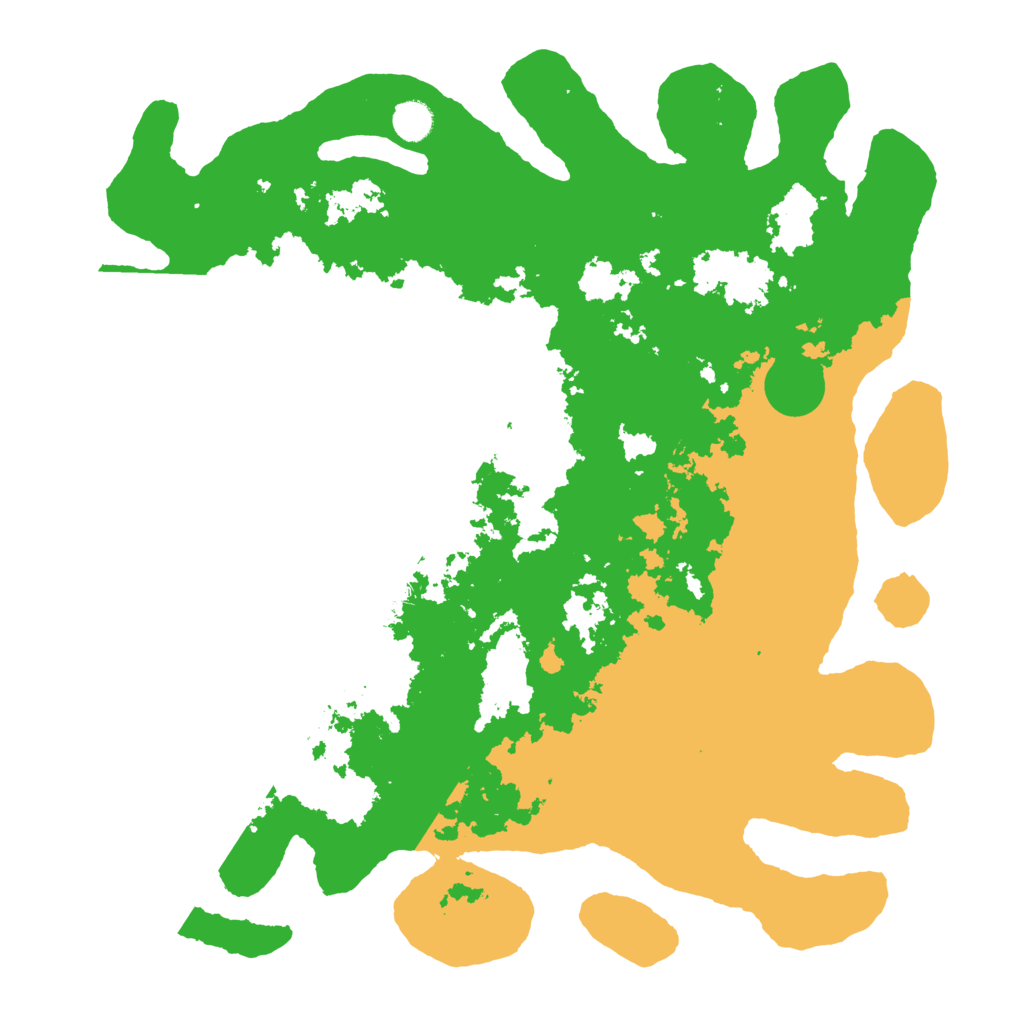 Biome Rust Map: Barren, Size: 4500, Seed: 2071