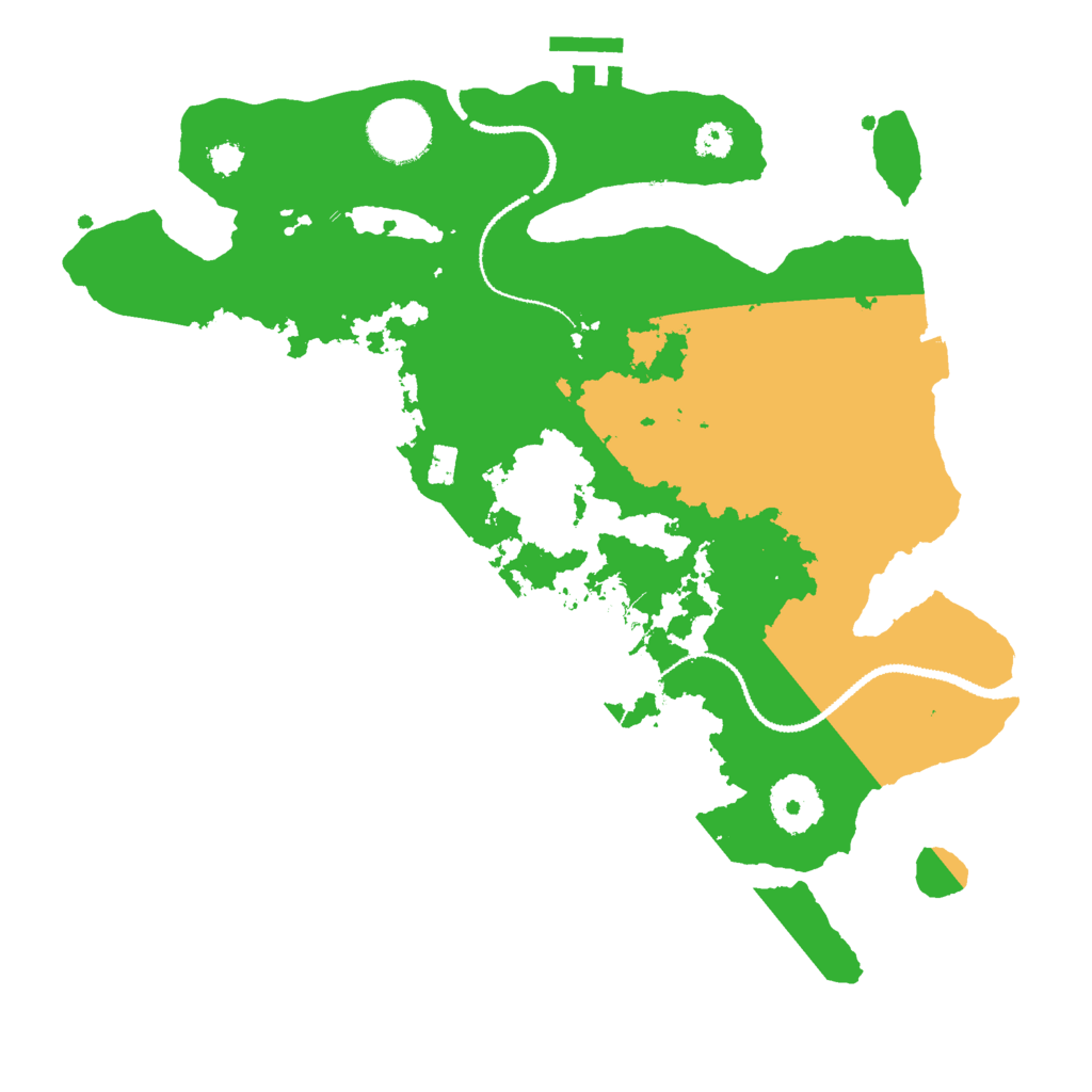 Biome Rust Map: Procedural Map, Size: 3000, Seed: 771072341