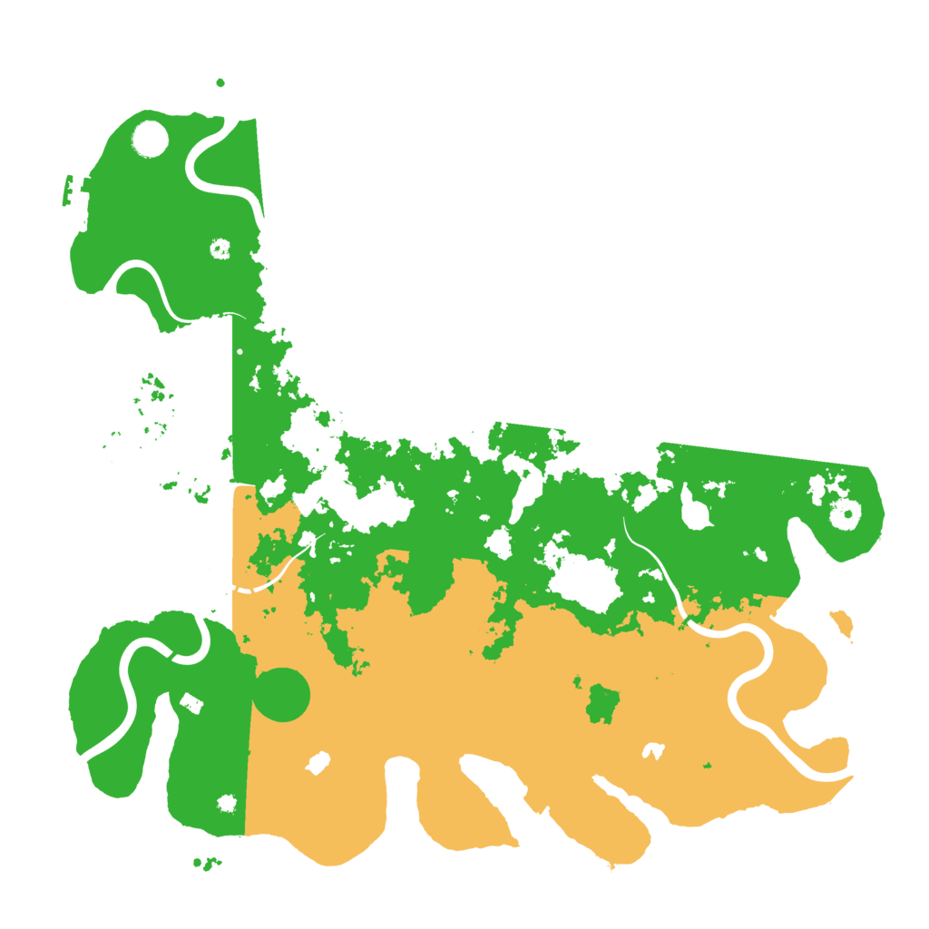 Biome Rust Map: Procedural Map, Size: 4500, Seed: 1924254