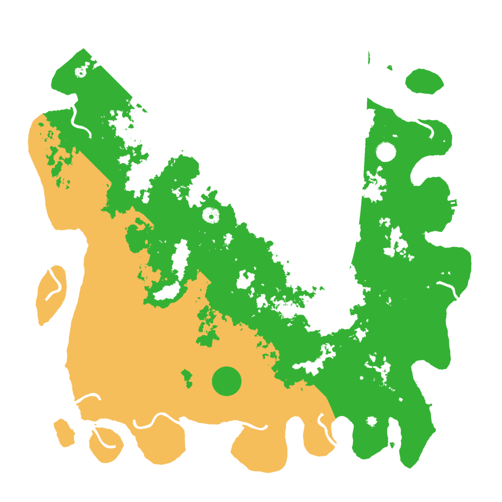 Biome Rust Map: Procedural Map, Size: 4500, Seed: 2889225