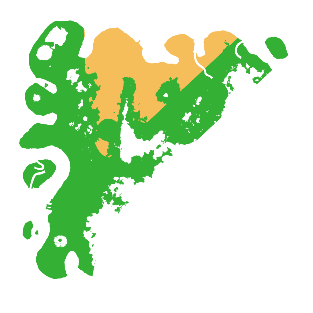 Biome Rust Map: Procedural Map, Size: 3750, Seed: 203336680