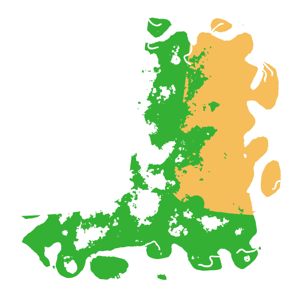 Biome Rust Map: Procedural Map, Size: 5000, Seed: 1962548203