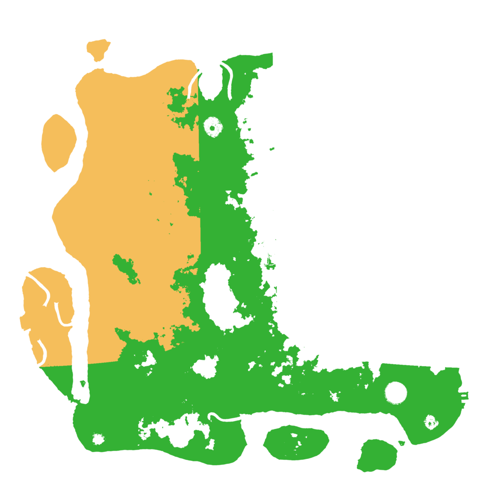 Biome Rust Map: Procedural Map, Size: 4000, Seed: 1122