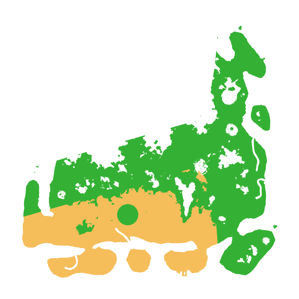 Biome Rust Map: Procedural Map, Size: 3750, Seed: 881838685