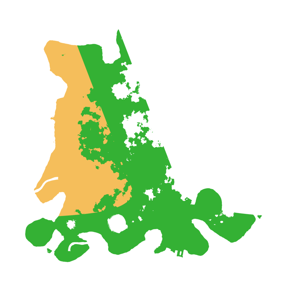 Biome Rust Map: Procedural Map, Size: 3000, Seed: 45546183
