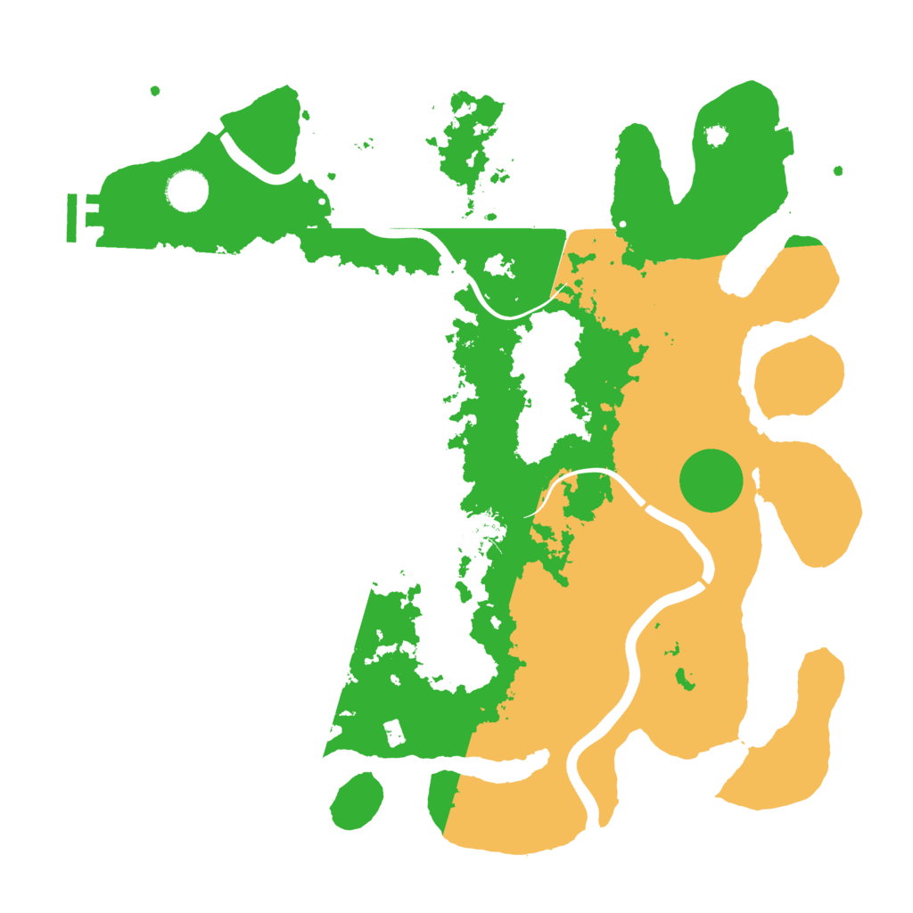Biome Rust Map: Procedural Map, Size: 3800, Seed: 1011002330