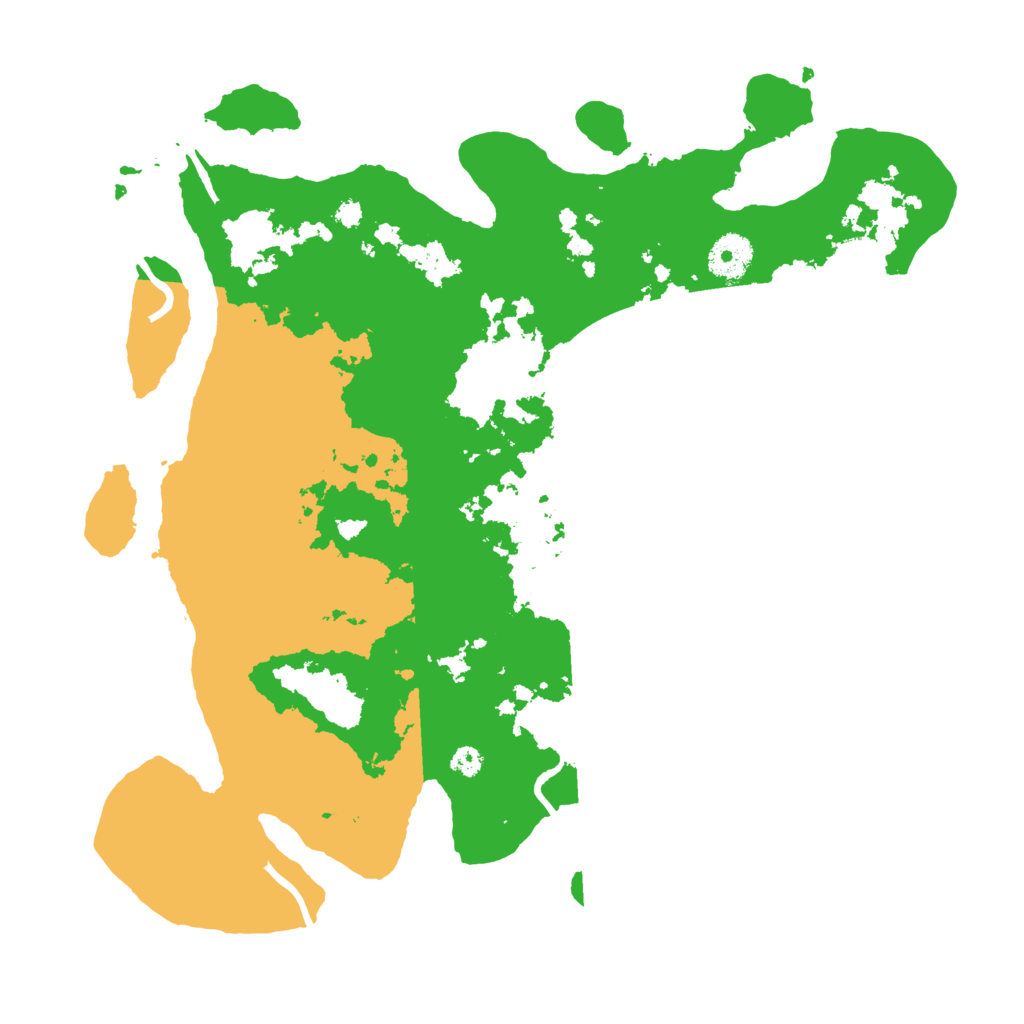 Biome Rust Map: Procedural Map, Size: 3500, Seed: 1785412536