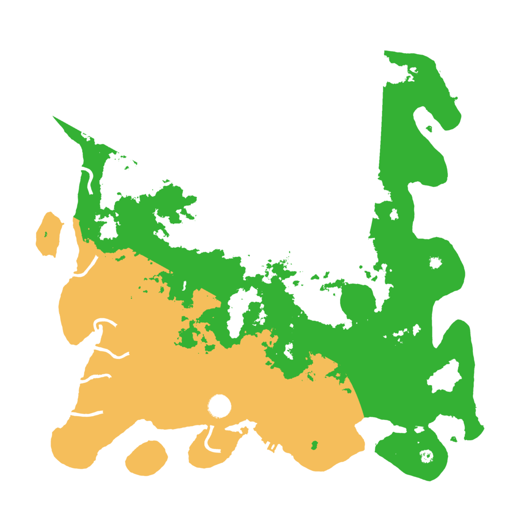 Biome Rust Map: Procedural Map, Size: 4000, Seed: 607370600