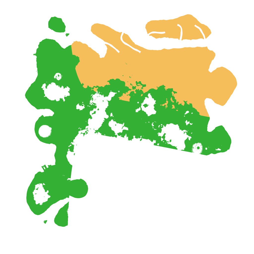 Biome Rust Map: Procedural Map, Size: 3600, Seed: 711656302