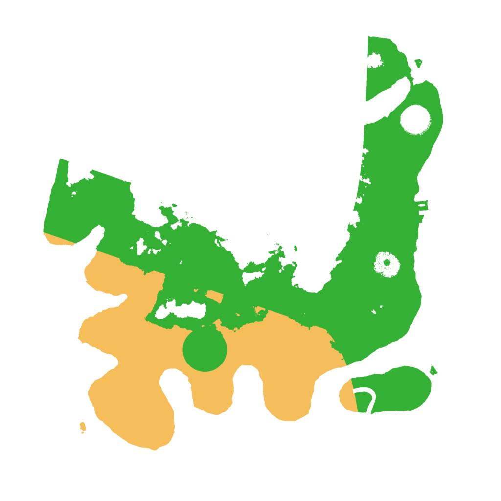 Biome Rust Map: Procedural Map, Size: 3000, Seed: 142545160