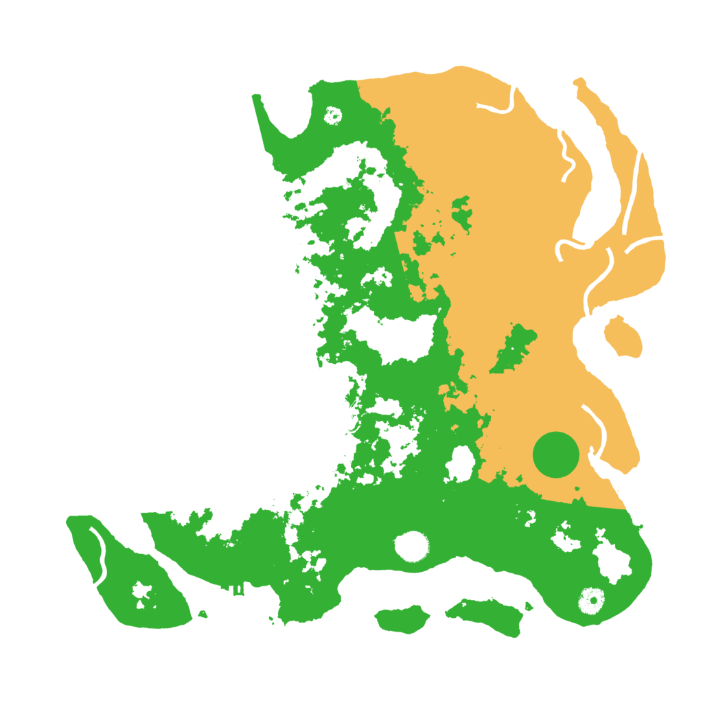Biome Rust Map: Procedural Map, Size: 4000, Seed: 1894473639