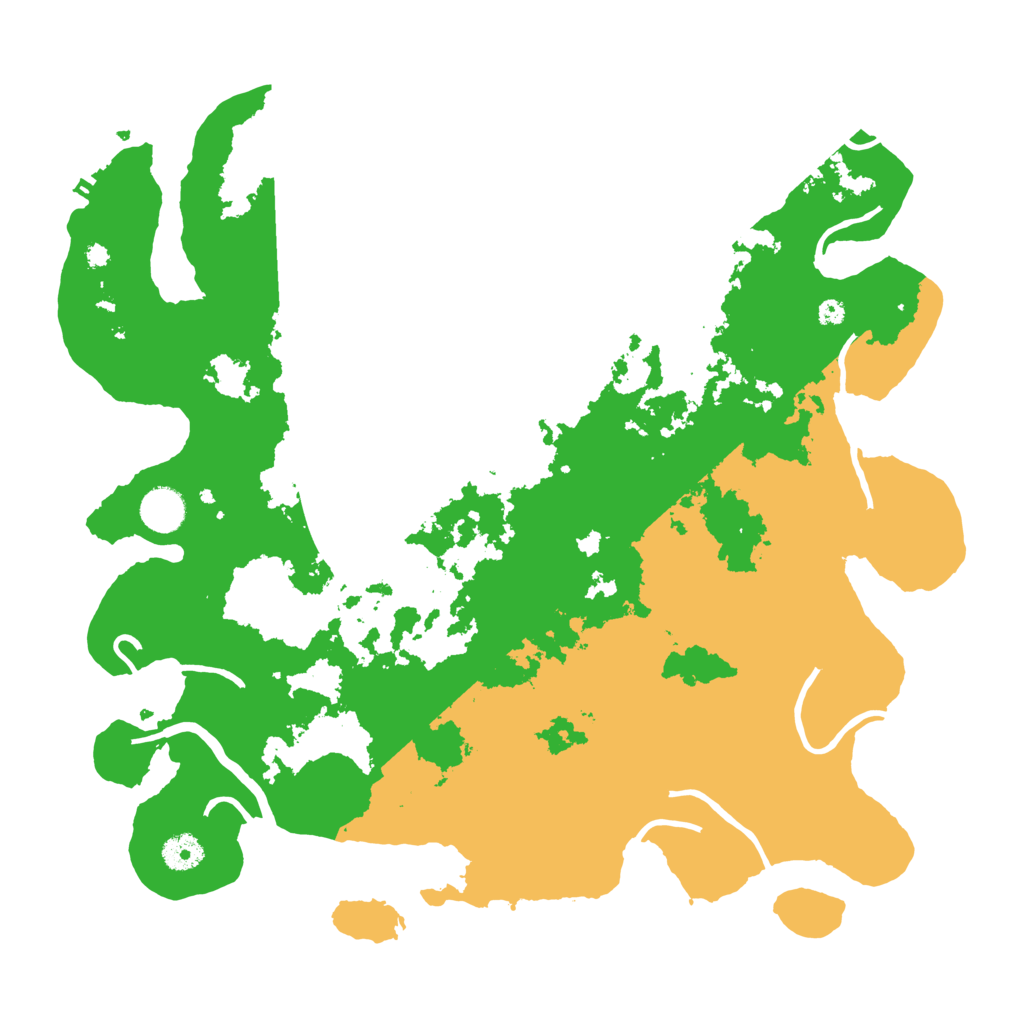 Biome Rust Map: Procedural Map, Size: 4000, Seed: 281238