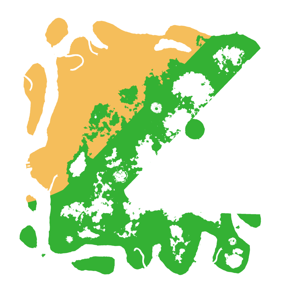 Biome Rust Map: Procedural Map, Size: 4000, Seed: 860343002