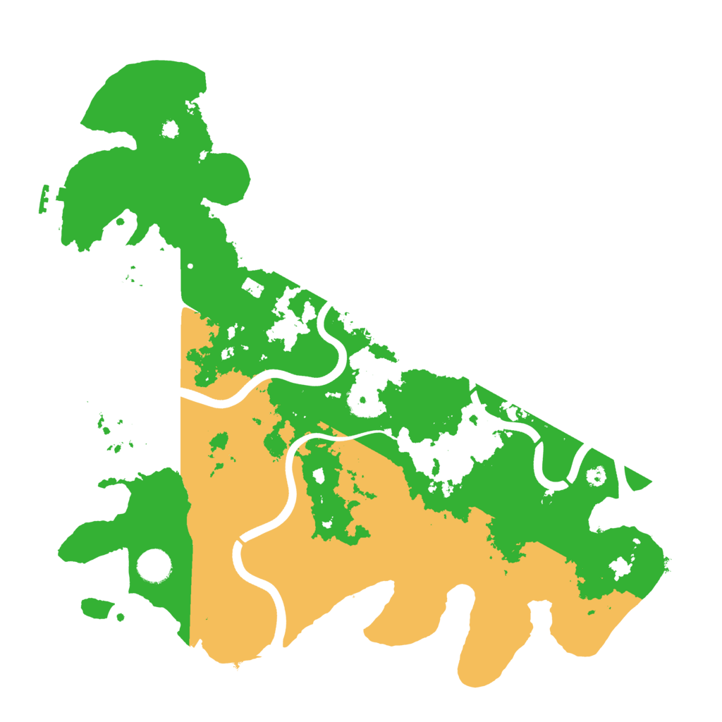Biome Rust Map: Procedural Map, Size: 3750, Seed: 2040044252