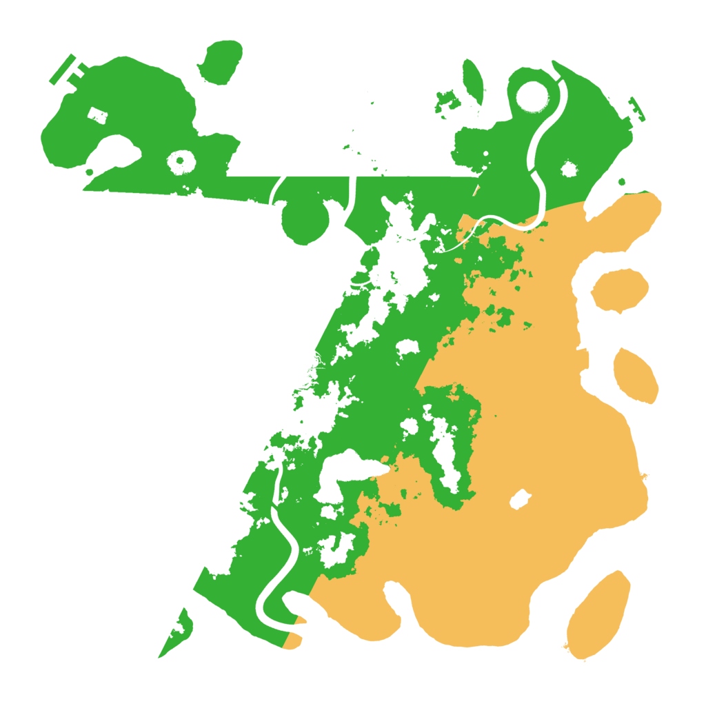 Biome Rust Map: Procedural Map, Size: 4000, Seed: 382580774