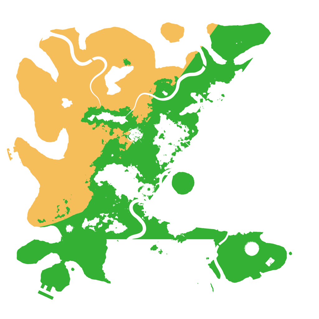 Biome Rust Map: Procedural Map, Size: 4000, Seed: 115462340