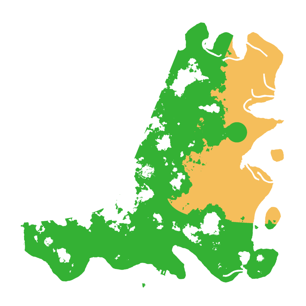 Biome Rust Map: Procedural Map, Size: 4000, Seed: 1942722573