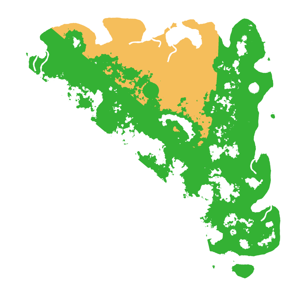 Biome Rust Map: Procedural Map, Size: 5000, Seed: 12927245