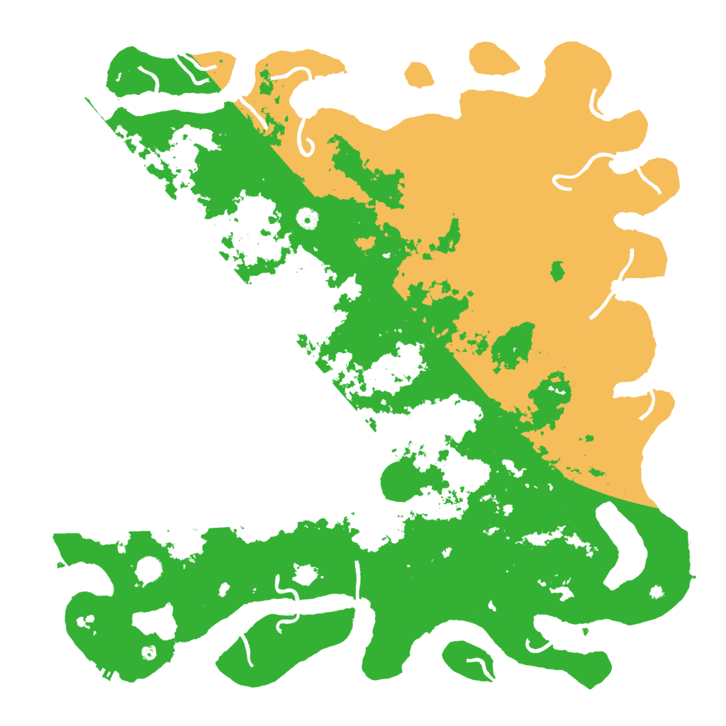 Biome Rust Map: Procedural Map, Size: 5000, Seed: 200321