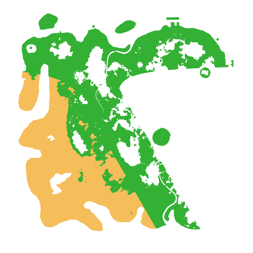Biome Rust Map: Procedural Map, Size: 4000, Seed: 830267